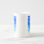 Lichtkreuz Jesus Christus Christlich anpassbar Porzellantasse (Vorderseite)