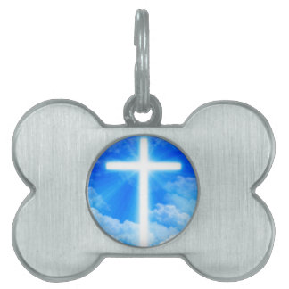 Lichtkreuz Jesus Christus Christlich anpassbar Tiermarke