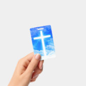 Lichtkreuz Jesus Christus Christus individualisier Ausweis (Handheld)