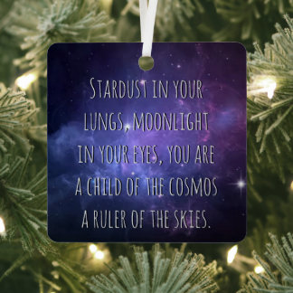 Lichtkrieger Kosmos Gedicht Ornament Aus Metall