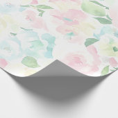 Lichtkristall-Rose Geschenkpapier (Ecke)