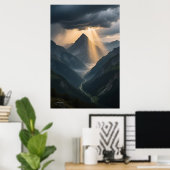 Lichtkrone Poster (Heimbüro)