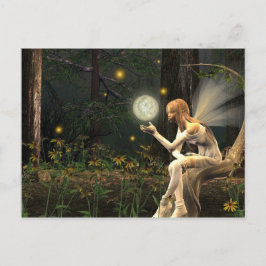 Lichtkugel Postkarte