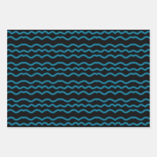 Lichtkuss Moderne Pop Kunst Abstrakt Geschenkpapier Set (Vorderseite 2)