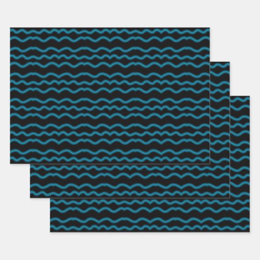 Lichtkuss Moderne Pop Kunst Abstrakt Geschenkpapier Set (Set)