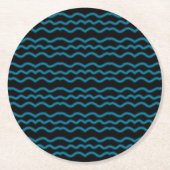 Lichtkuss Moderne Pop Kunst Abstrakt Runder Pappuntersetzer (Vorderseite)