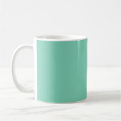 Lichtküstengrüne Farbe Kaffeetasse (Links)
