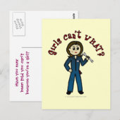 Lichtmechanik Postkarte (Vorne/Hinten)