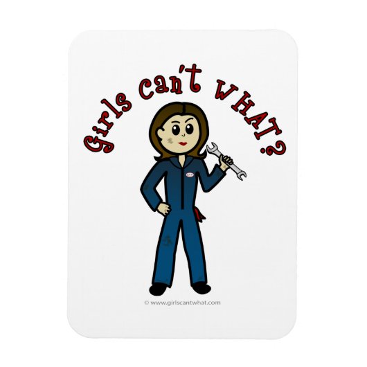 LichtmechanikGirl Magnet (Vertikal)