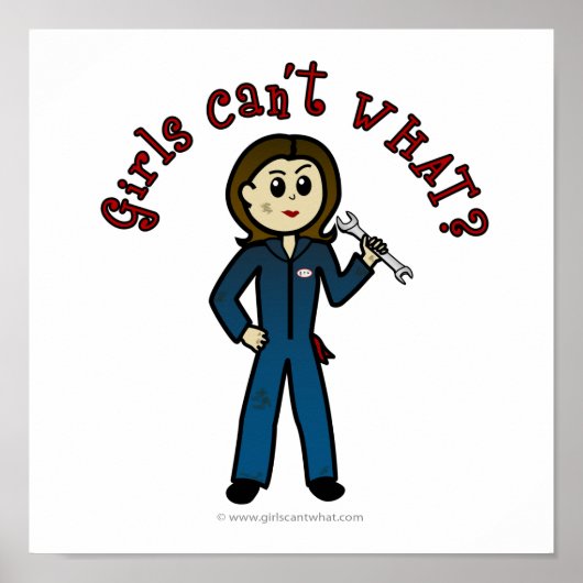 LichtmechanikGirl Poster (Vorne)