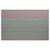 Lichtmeergrün, braun und hellkorallen Muster Stoff (Yard (91,4 cm))