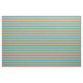 Lichtmeergrün & leichte Lachsfarben Muster Stoff (Fat Quarter (45,7 x 55,9 cm))