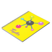 Lichtmoleküle Notizblock (Linke Seite)