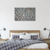 Lichtmuster auf Wasser Leinwanddruck (Insitu (Schlafzimmer))