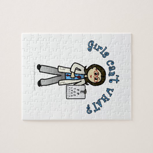 Lichtoptometristin Puzzle (Horizontal)