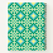 Lichtpixelmuster Notizblock (Rückseite)