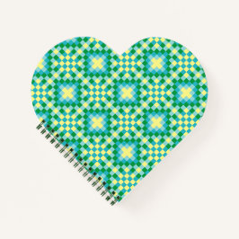 Lichtpixelmuster Notizblock