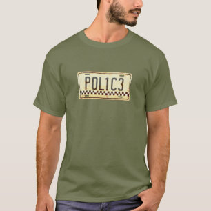 Lichtpolizei Autopaplatte T-Shirt