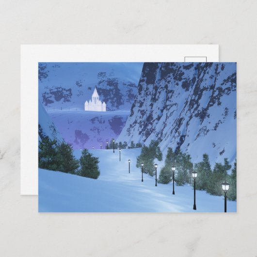 Lichtpostkarte Postkarte (Vorne/Hinten)