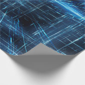 Lichtpunkte des Netzwerks Geschenkpapier (Ecke)