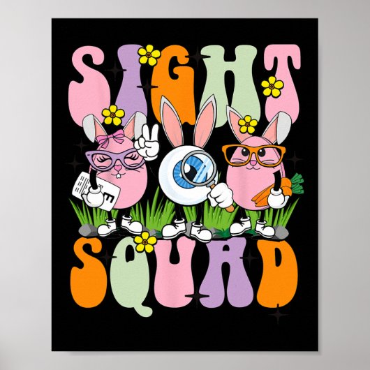 Lichtquadrat Therapeut Optometriker Optometrie Son Poster (Vorne)