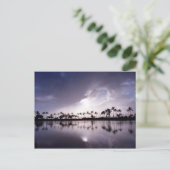 Lichtreflektionen in der Lagune Postkarte (Stehend Vorderseite)