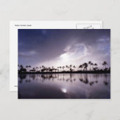 Lichtreflektionen in der Lagune Postkarte (Vorne/Hinten)