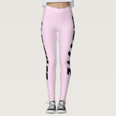 Lichtreiniger Lavendel Farbaktiver Sport Leggings (Vorderseite)
