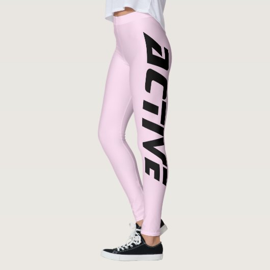 Lichtreiniger Lavendel Farbaktiver Sport Leggings (Links)
