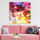 Lichtreise Leinwanddruck (Insitu (Wohnzimmer))