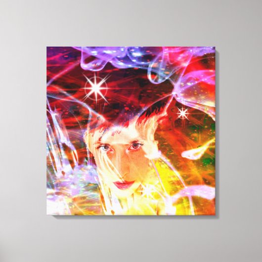 Lichtreise Leinwanddruck (Vorderseite)