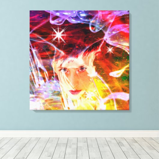 Lichtreise Leinwanddruck (Insitu (Holzboden))