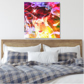 Lichtreise Leinwanddruck (Insitu (Schlafzimmer))