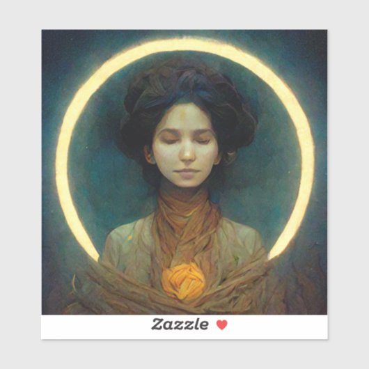 Lichtring 2 Fantasie Sci-fi Aufkleber (Blatt)