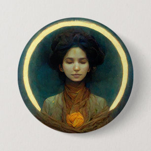 Lichtring 2 Fantasie Sci-fi Button