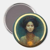 Lichtring 2 Fantasie Sci-fi Magnet (Vorderseite/Rückseite)