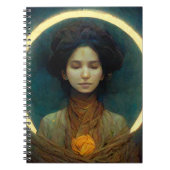 Lichtring 2 Fantasie Sci-fi Notizblock (Vorderseite)