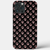 Lichtrosa Muster Case-Mate iPhone Hülle (Rückseite)