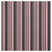 Lichtrosa und schwarzes Muster Stoff (Muster)