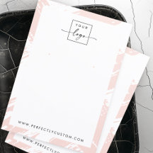 Lichtrot Pinselpinke Pinselstriche Ohrkarte