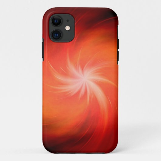Lichtrote Spiralgalaxie Case-Mate iPhone Hülle (Rückseite)