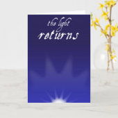 Lichtrückgabekarte Karte (Gelbe Blume)