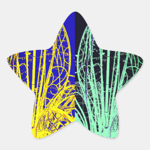 Lichtsammlung Stern-Aufkleber