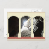 Lichtschacht durch den Bogengang Postkarte (Vorne/Hinten)