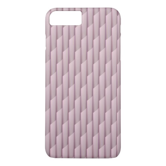 Lichtschächte Lila geometrischer Abstrakter Streif Case-Mate iPhone Hülle (Rückseite)
