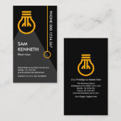 Lichtschalter für Lichtschranke Visitenkarte (Vorne/Hinten)