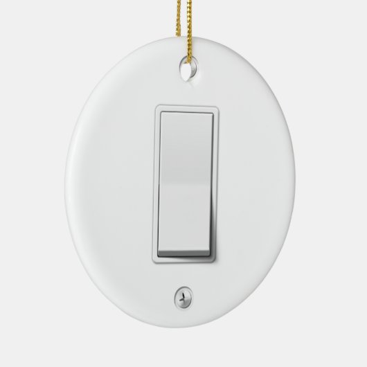 Lichtschalter Keramikornament (Rechts)