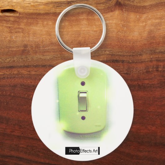 Lichtschalter Schlüsselanhänger (Vorderseite)