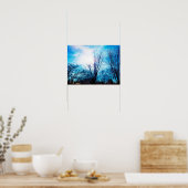 Lichtscheine durch poster (Küche)