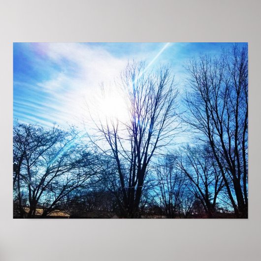 Lichtscheine durch poster (Vorne)